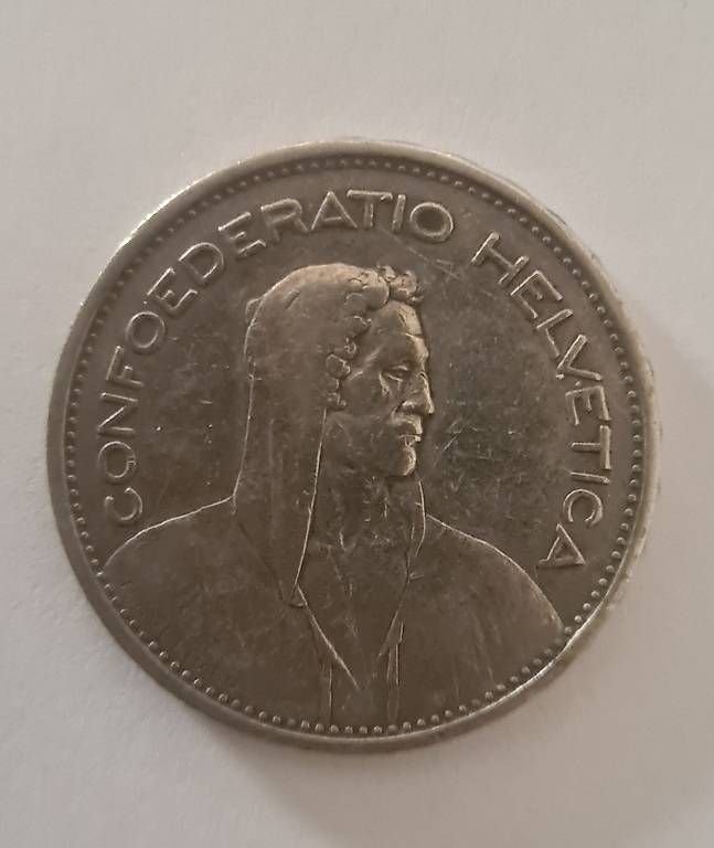 Tutti le monete: Monnaie Suisse 5 FR – Usato da Estavayer-Le-Lac venduto da limo-nade 1