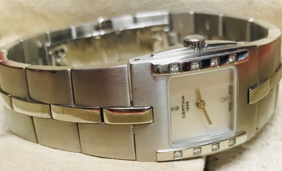 Certina Orologi: Certina 1888 mit Brillianten – Usato da Untersiggenthal venduto da TimeandShine 6