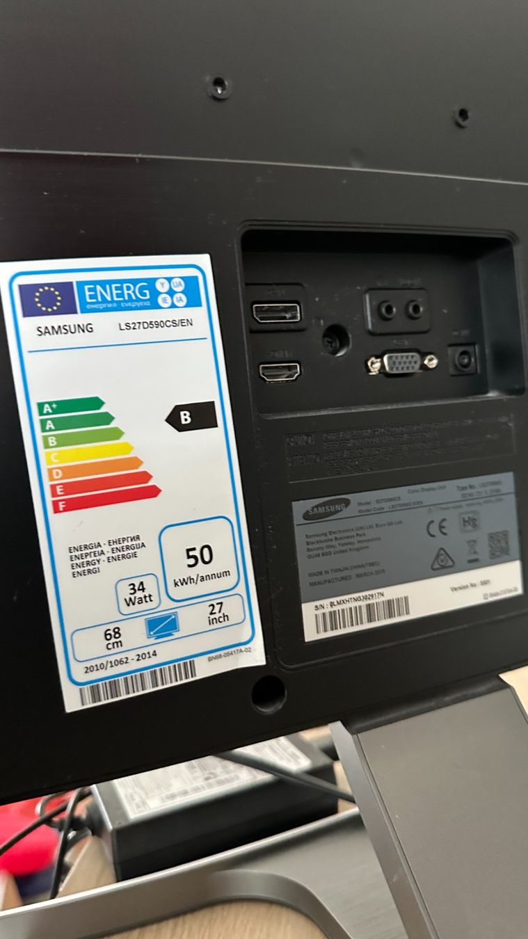 Samsung Monitor: Samsung 27 Zoll – Usato da Dagmersellen venduto da Pat_scn 1