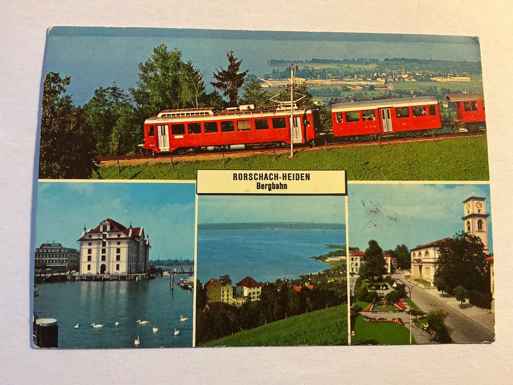 Ansichtskarten: Postkarte Rorschach Heiden Bergbahn – Gebraucht aus Maur von 20hcodracir11