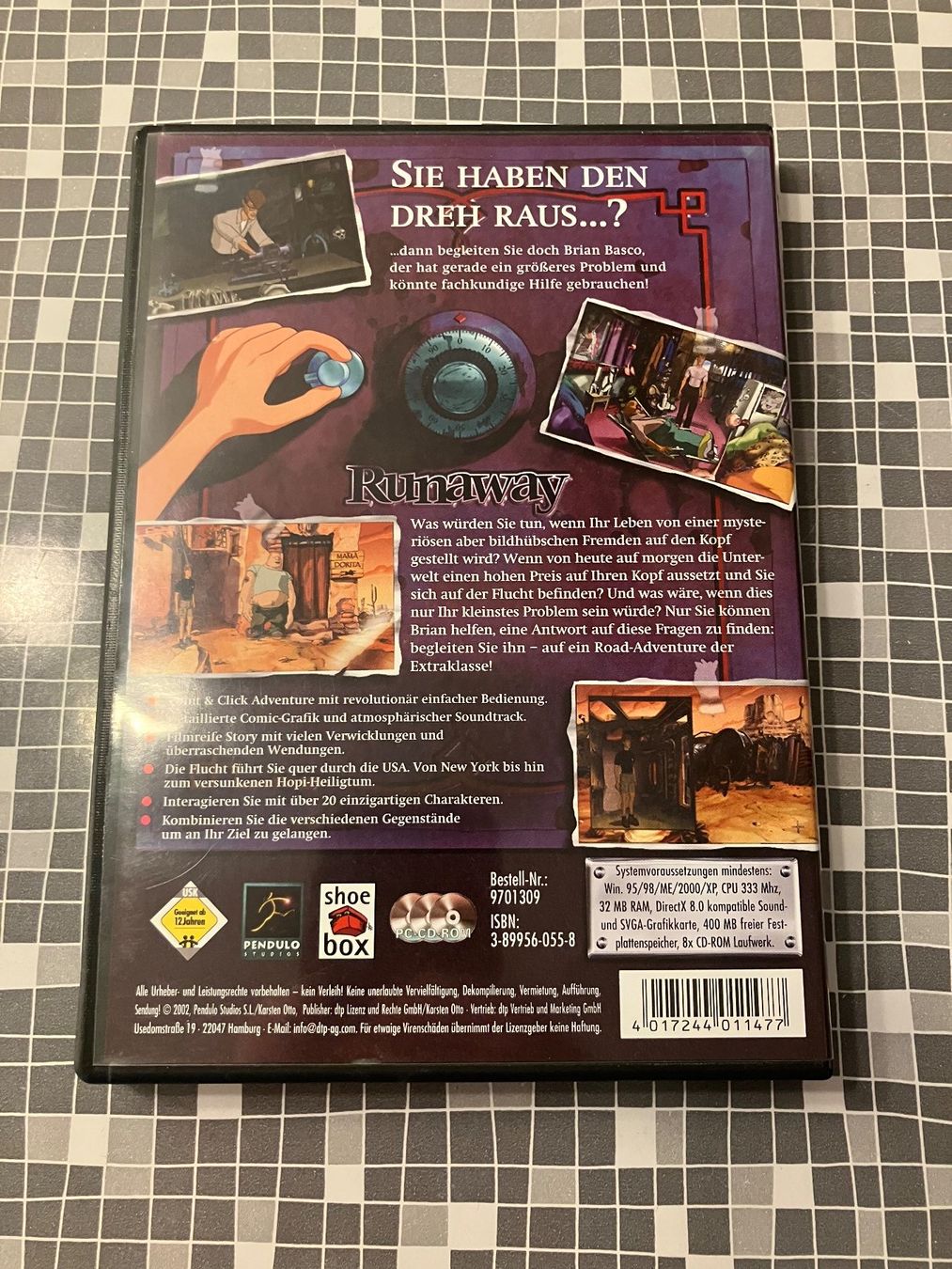 Giochi: Runaway: A Road Adventure (PC, 2002) – Usato da Winkel venduto da Asdas87 1