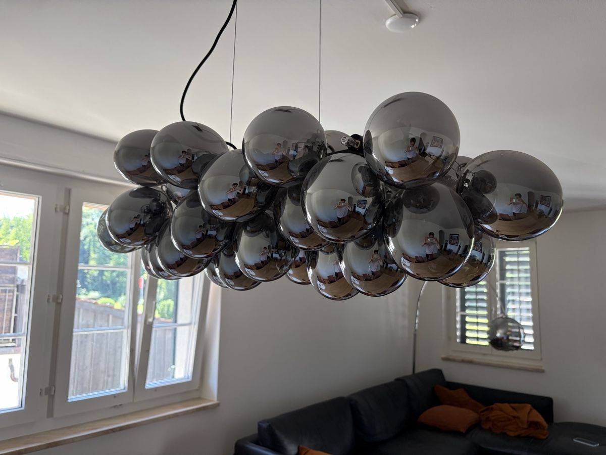 Lustres & lampes de plafonds: Ceiling Lamp Tinted Glass Balls – D'occasion à Regensdorf par WetTowel42 2