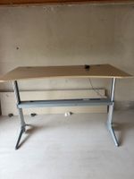 Höhenverstellbarer Schreibtisch, Bürotisch, Stehtisch