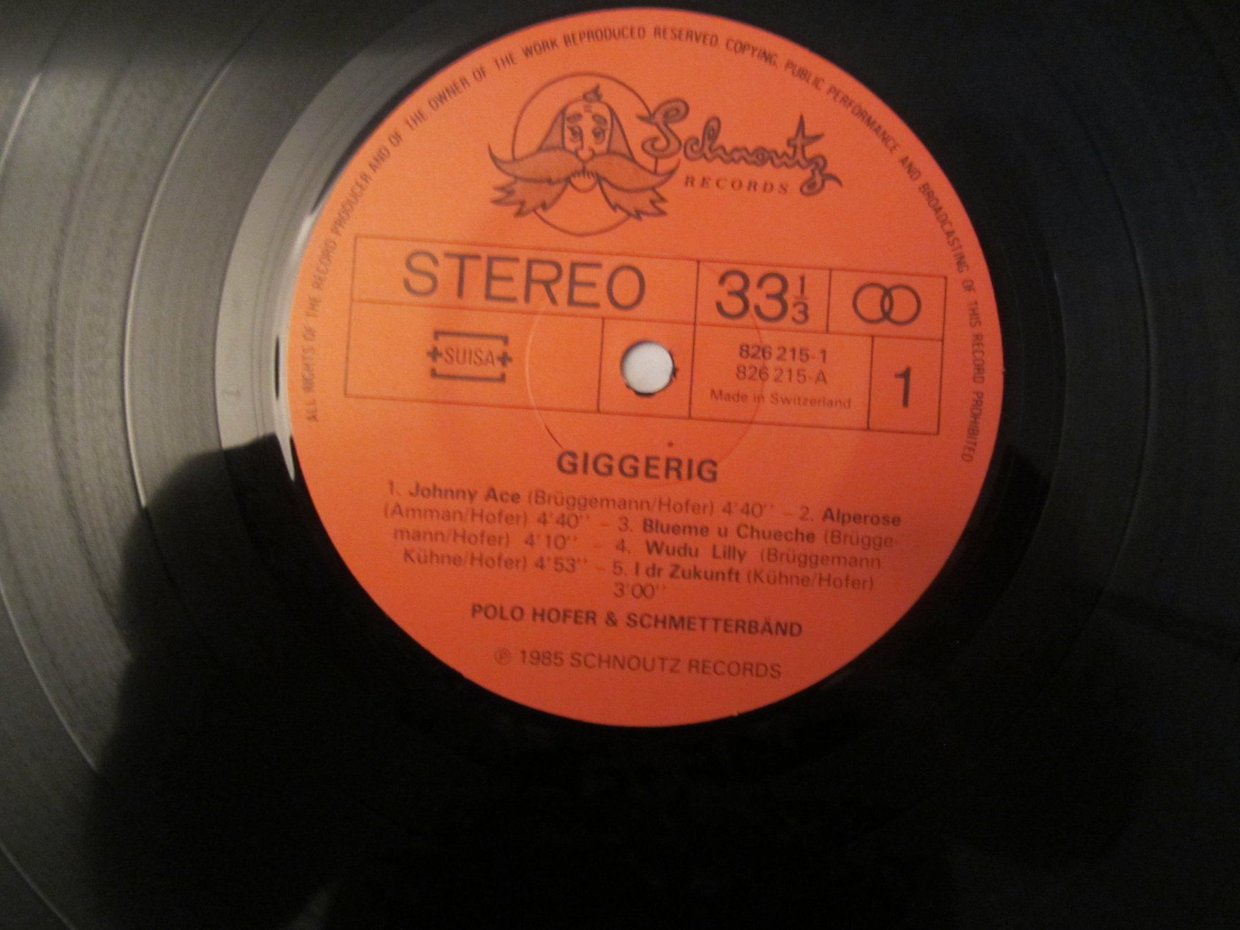 Schallplatten: Polo Hofer und die Band - Giggerig LP – Gebraucht aus Volketswil von nemo2000 4