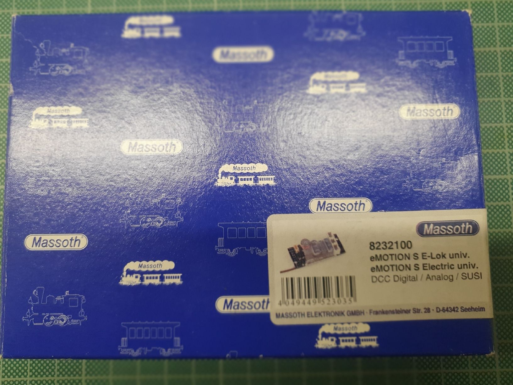 Modelleisenbahnen: Massoth 8232100 e-MOTION S Decoder E-Lok Universal – Neu und originalverpackt aus Malters von minitrix79 2