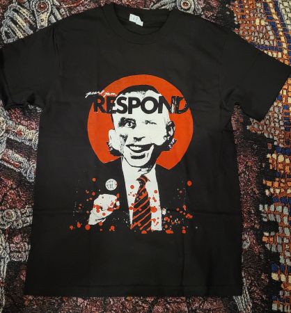 Pearl Jam T-shirt RESPONDER  taille "S"