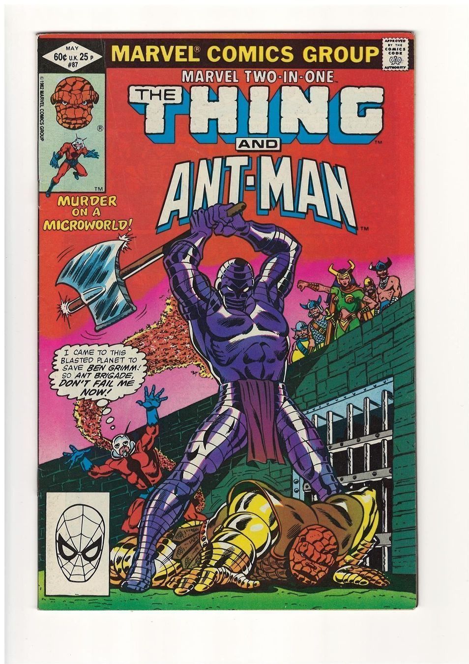 Fumetti: THE THING (FANTASTIC FOUR) No. 87 1982 – Usato da Basel venduto da verano1000