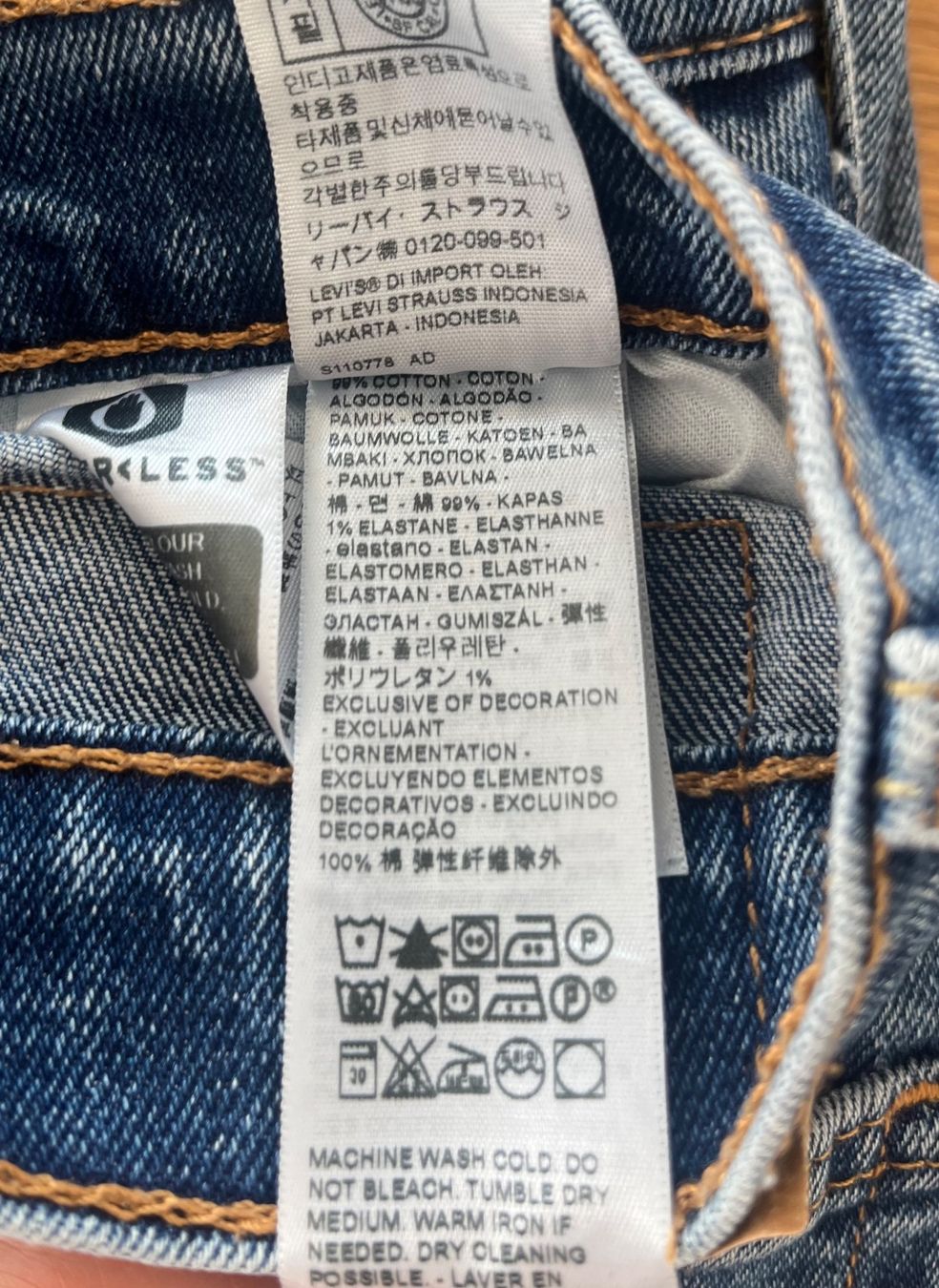 Levi's Jeans: Levi's 512 Jeans / Grösse W30/L32 / light blue – Gebraucht aus Zollikofen von Michel_A 1