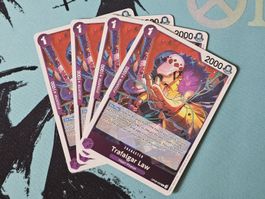 4x One Piece TCG - Trafalgar Law EN