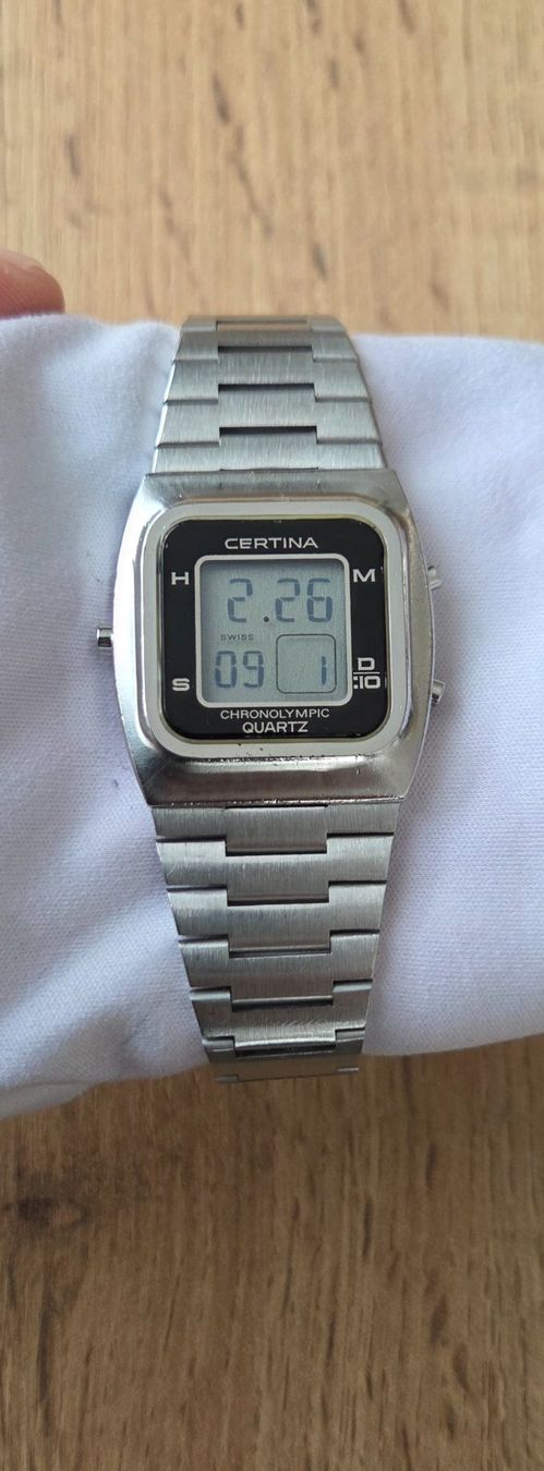 Certina Orologi: Certina Chronolympic – Usato da Wohlen AG venduto da ZEIT-RAUM