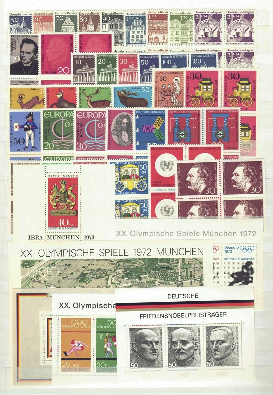 Tous les timbres: BRD 4er-Block Sammlung ab 1964 postfr** – D'occasion à Basel par Pfefferschootte 1