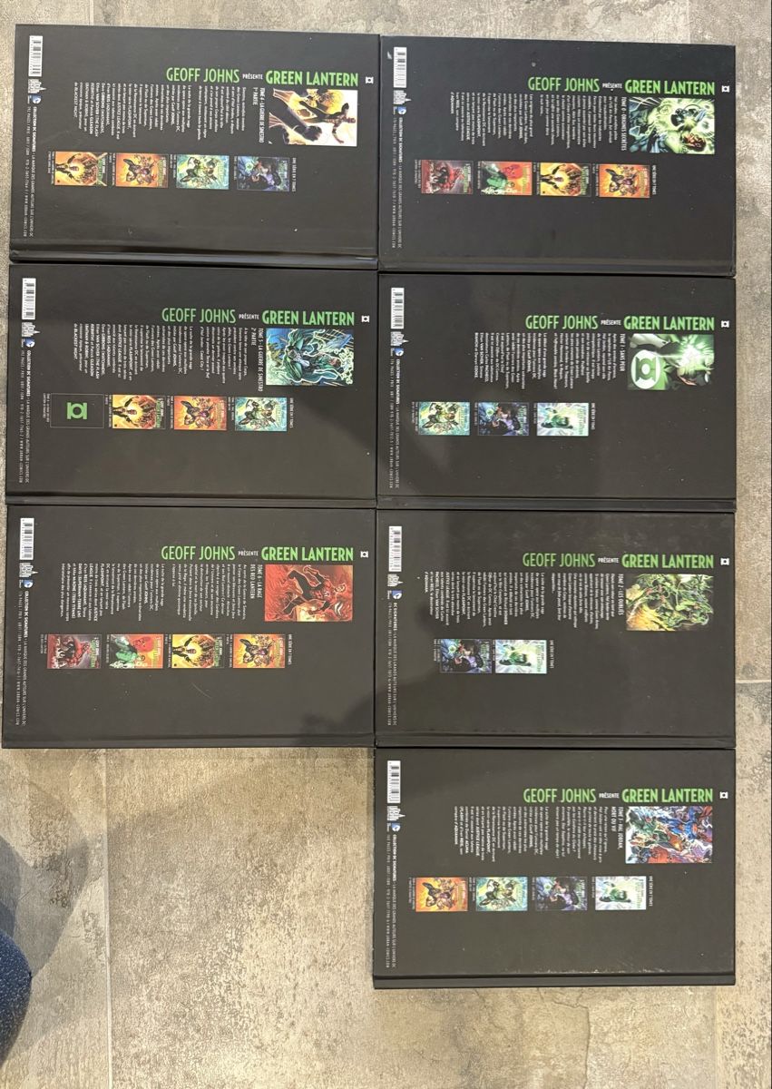 Fumetti: Lot 9 tomes Green Lantern Geoff Johns – Usato da Boudevilliers venduto da Loki007117 3