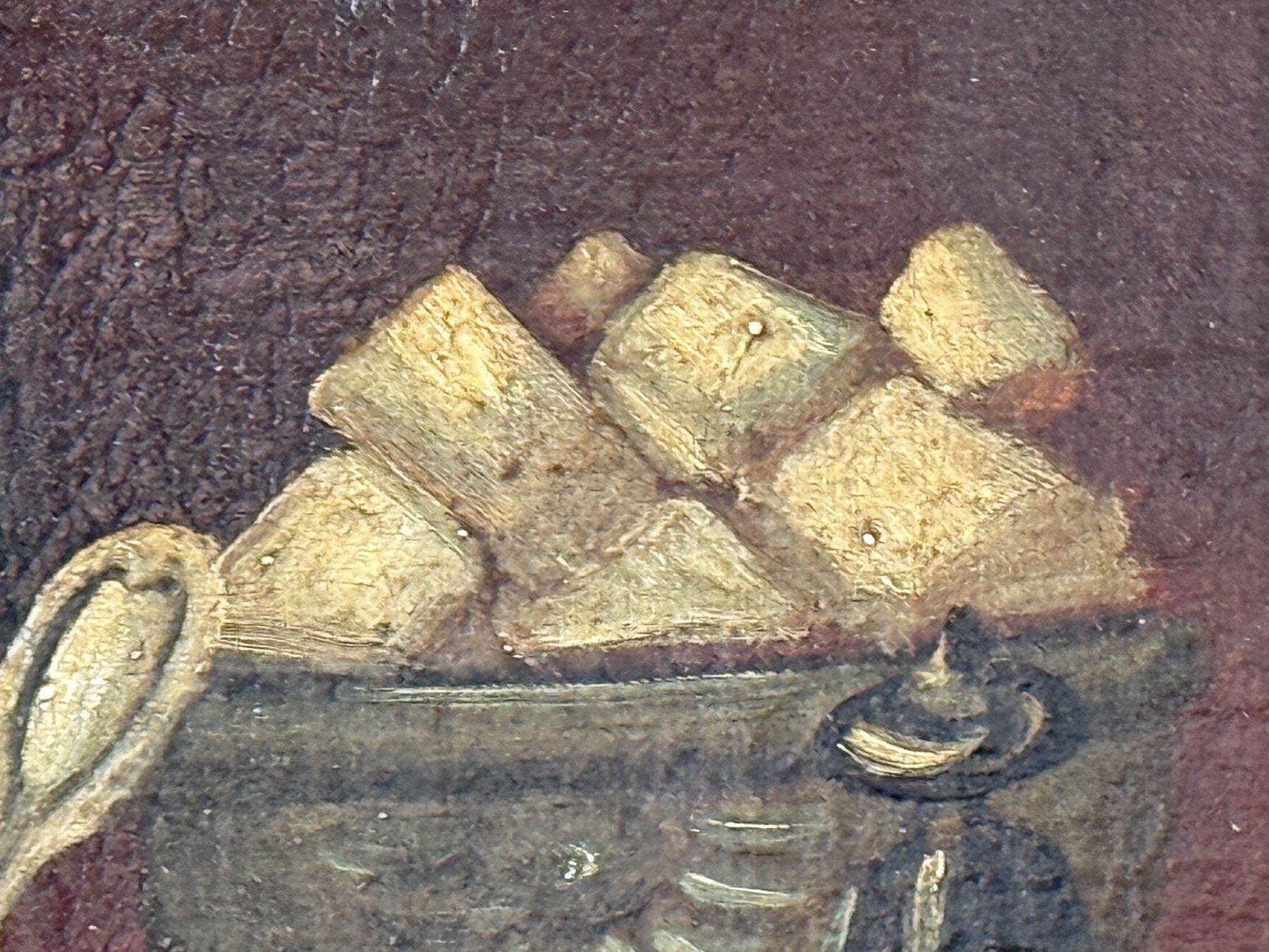Dipinti: Antikes Oelgemälde Stilleben anonym – Usato da Basel venduto da Kaffee_und_Kunst 2