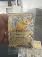 Carta Pokémon Pikachu ex 063/193 sigillata originale