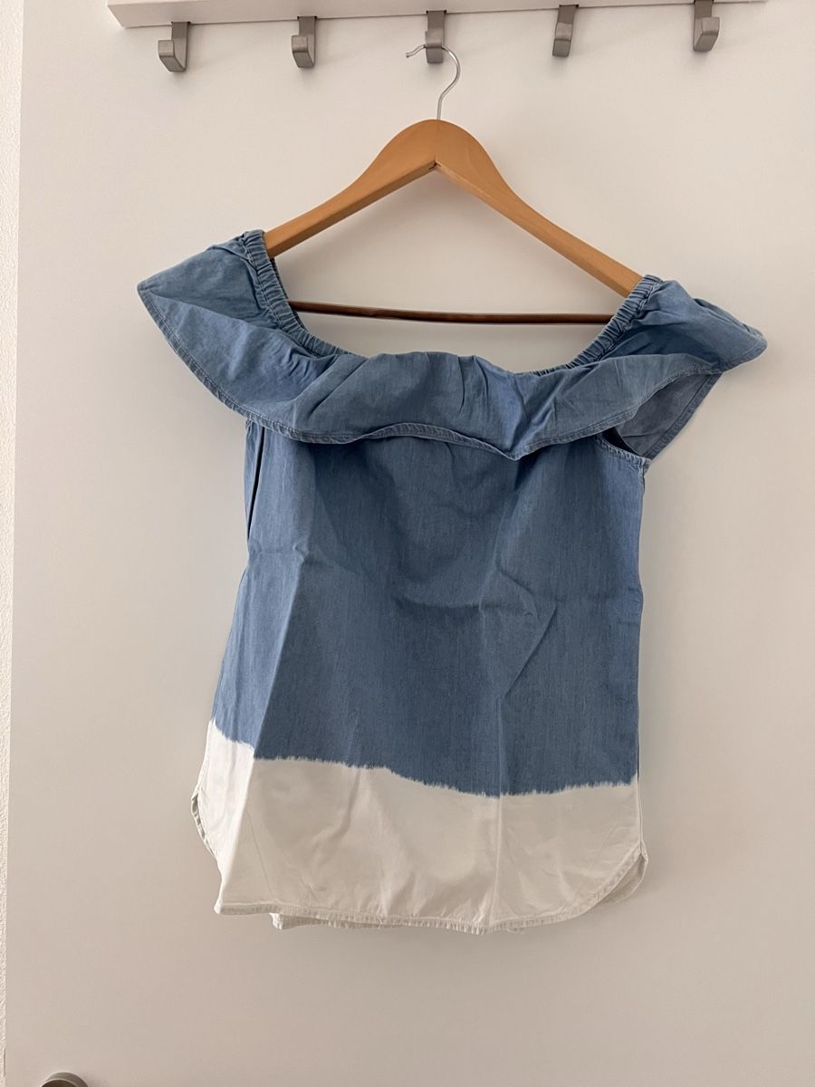 Esprit Tops: Off-shoulder denim top - perfect for summer days! – Gebraucht aus Obbürgen von szu_vtz9