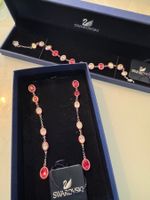 Swarovski Pink Glam Set - Ohrringe & Armband