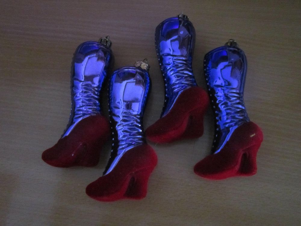 4 Spezielle Weihnachtskugeln Länge 12 cm Kaufen auf Ricardo