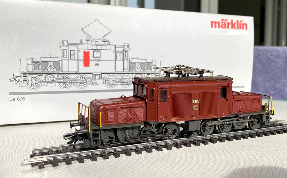De 6/6 Seetal Krokodil Märklin 37521 komplett restauriert | Acheter sur ...