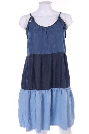 Pepe Jeans Jeanskleid mit Fransen Größe: DAMEN, XS