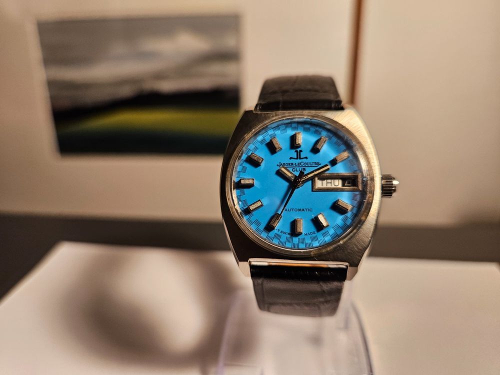 Montre Jaeger-LeCoultre Vintage - Cadran Argenté Chiffres Romains, Mécanique