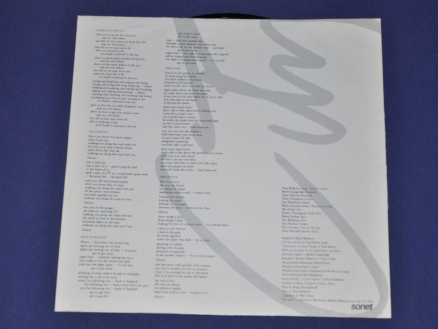 Vinyles: LP Paul Roberts - City Without Walls – D'occasion à Boll par Theodora15 3