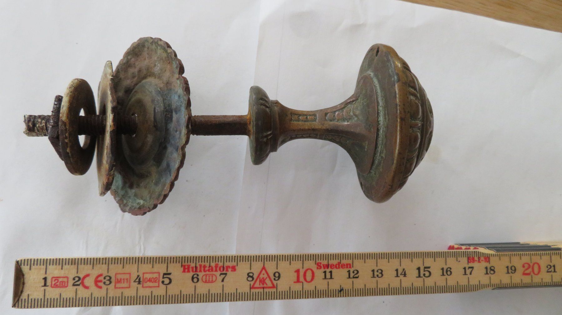 Eisenwaren: Türgriff antik aus Bronze – Gebraucht aus Wetzikon ZH von morda1954 2