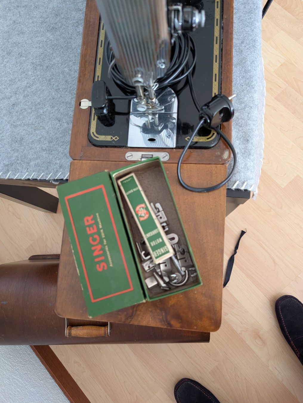 Singer Nähmaschinen: Singer machine à coudre ancienne – Defekt aus Lutry von formycket 9