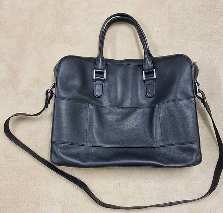 Longchamp Paris Leder Business Tasche / Laptop Tasche