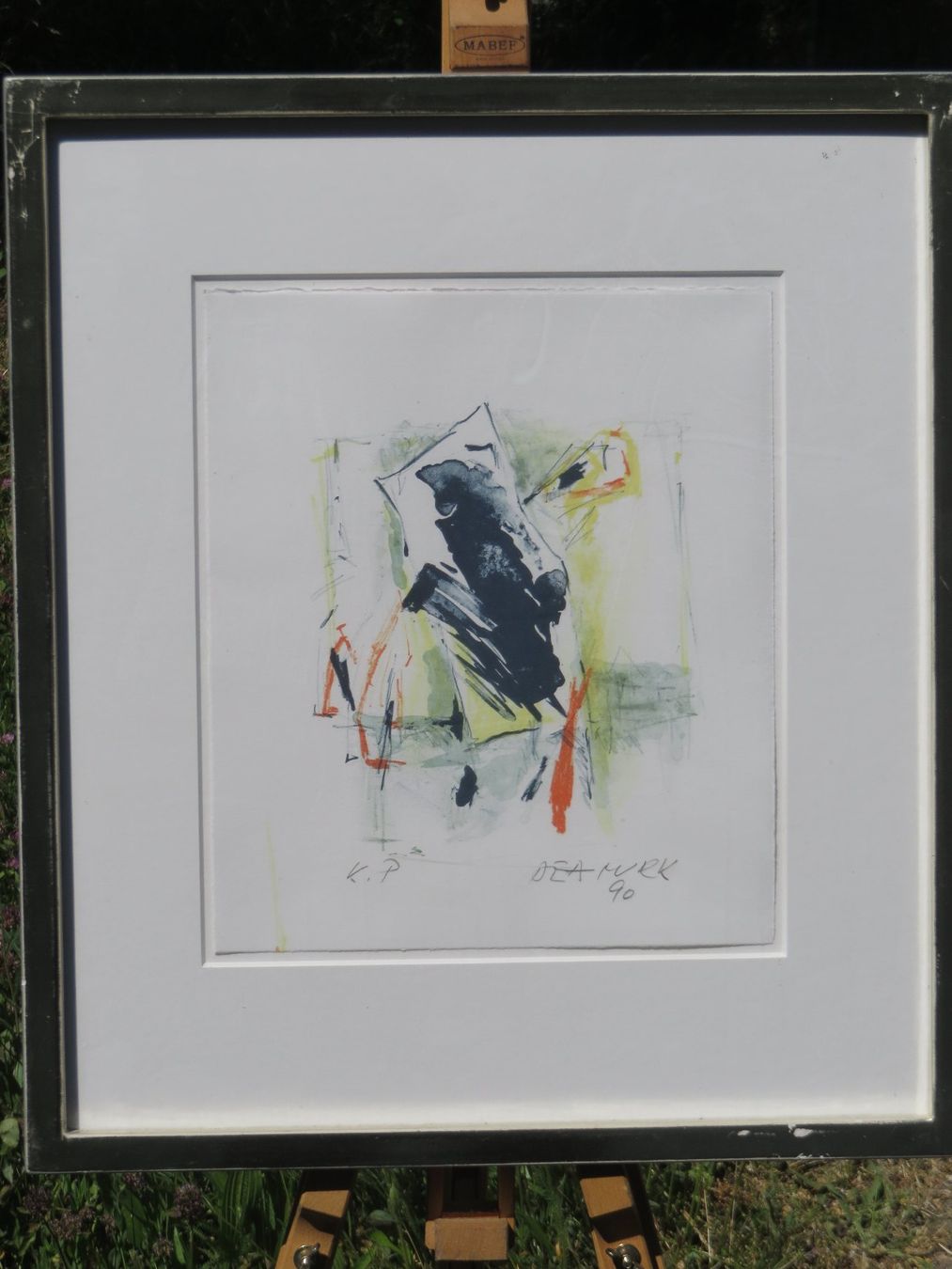 Grafiken & Lithographien: Dea Murk Litho Künstlerprobe – Gebraucht aus Bad Ragaz von FutureZ