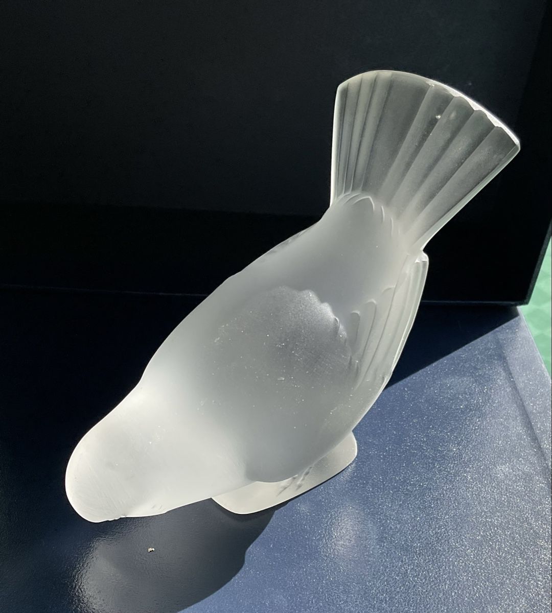 Lalique Figuren: LALIQUE VOGEL SIGNIERT – Neu (gemäss Beschreibung) aus Adlikon b.Regensdorf von Crystaldragon09 2