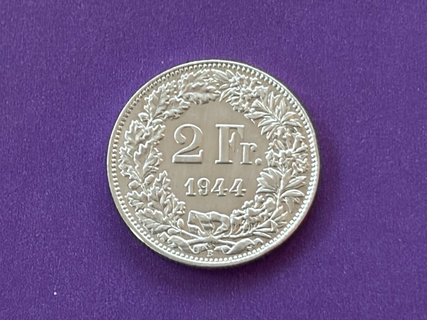 Tutti le monete: 2 Fr. 1944 vorzüglich – Usato da Kräiligen venduto da wolle2101