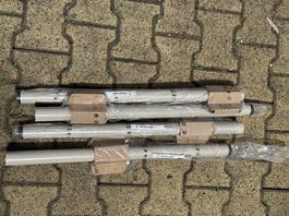 4 Stück Ikea Adils Tischbeine beige
