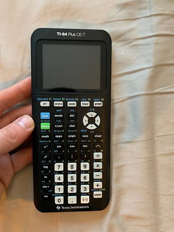 Texas Instruments Taschenrechner: TI 84 Plus CE – Gebraucht aus Lugano von mat_lpb2