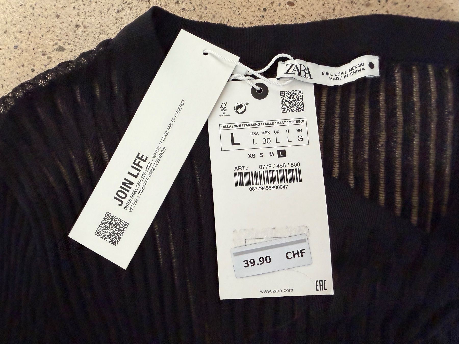 Zara Maglioni & Felpe: neuer ZARA Pullover semitransparent 🖤 – Nuovo e nell'imballaggio originale da Zürich venduto da ClosetQueen 7