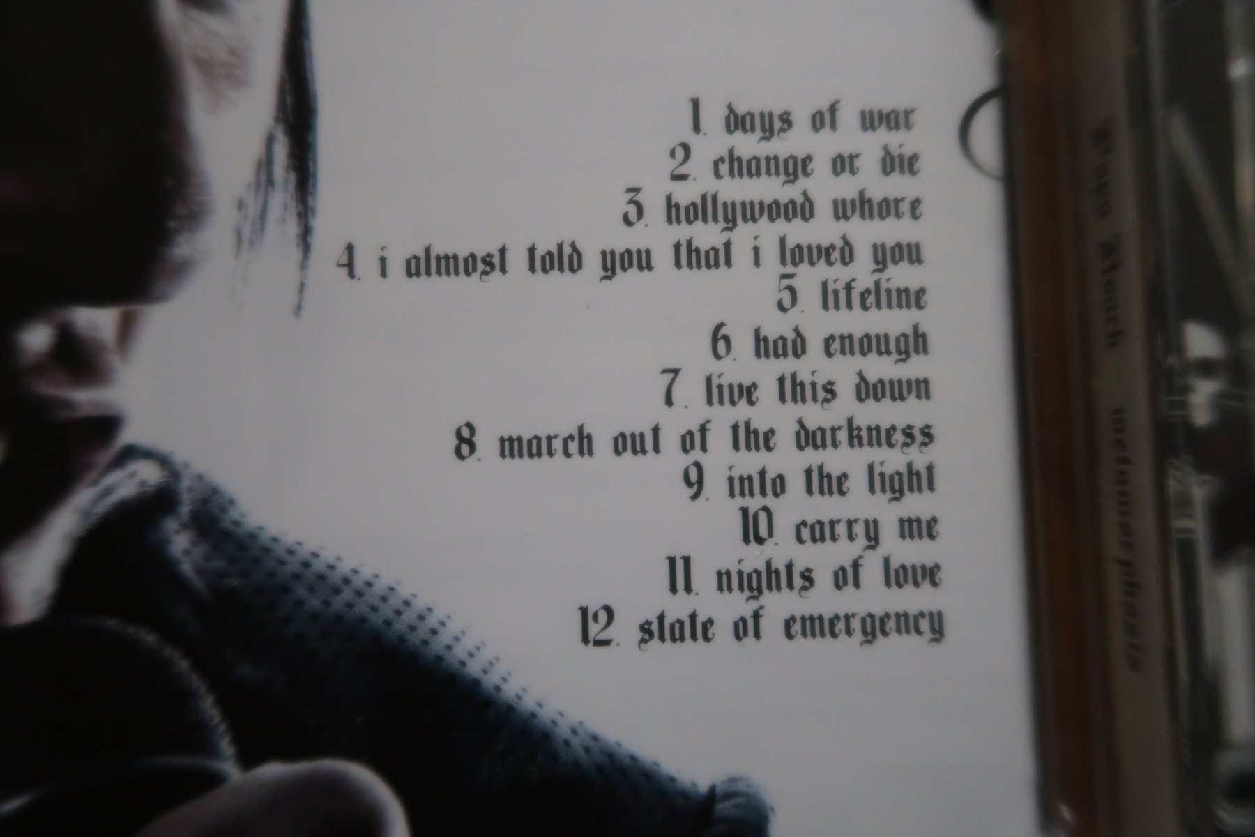 CD: PAPA ROACH - METAMORPHOSIS - CD – Usato da Basel venduto da Patiscat 3