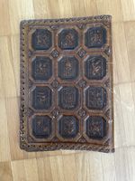 Antique Embossed Leather Journal Cover