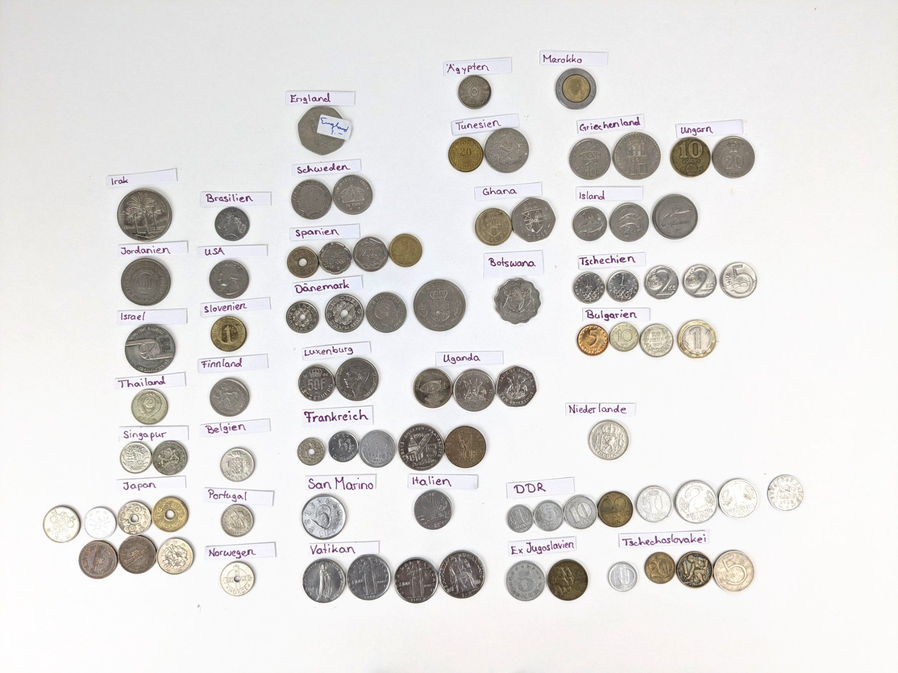 Tutti le monete: Münzsammlung – Usato da Thun venduto da Restwert_Thun 4
