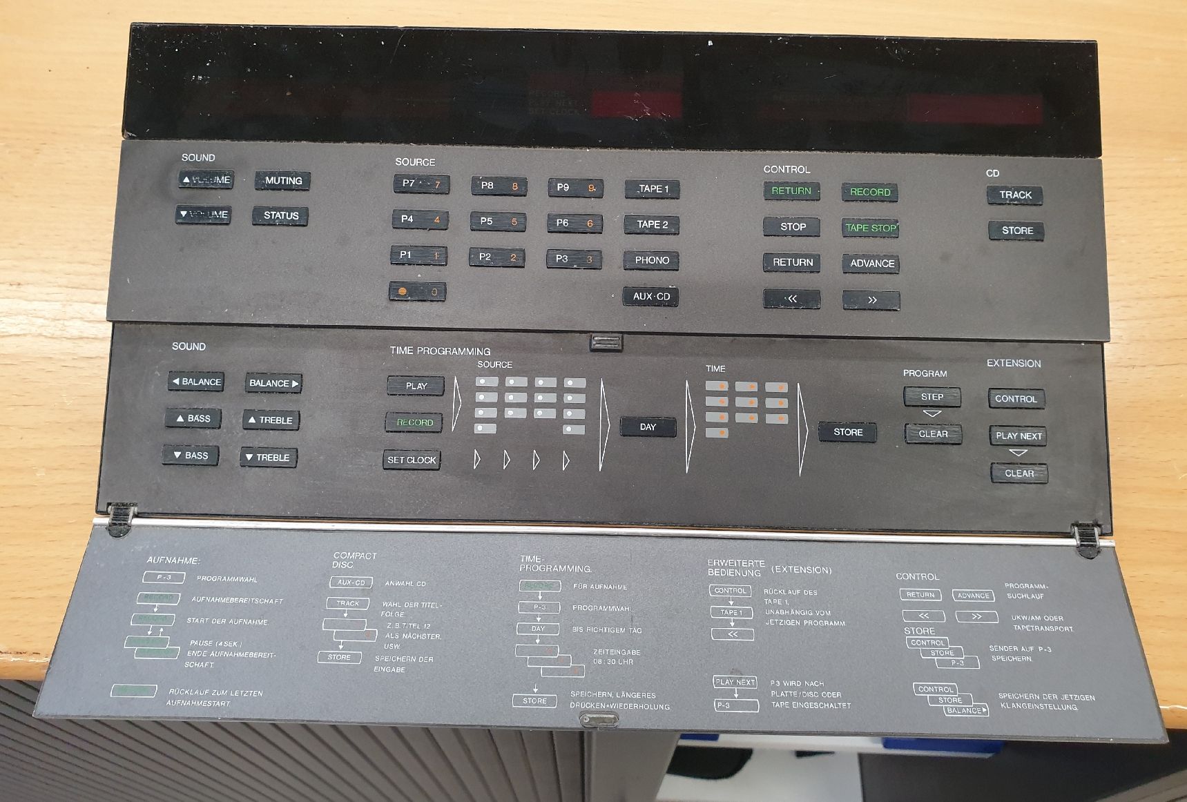 Bang & Olufsen Fernbedienungen: Master Control Panel 5000 Bang&Olufsen – Defekt aus Horw von  1