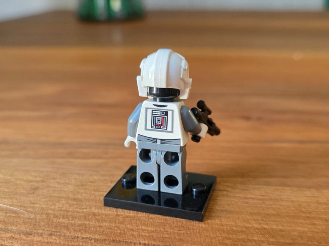 Lego Statuette: Lego Star Wars Minifigur Snowtrooper – Usato da Laufen venduto da elias39 1