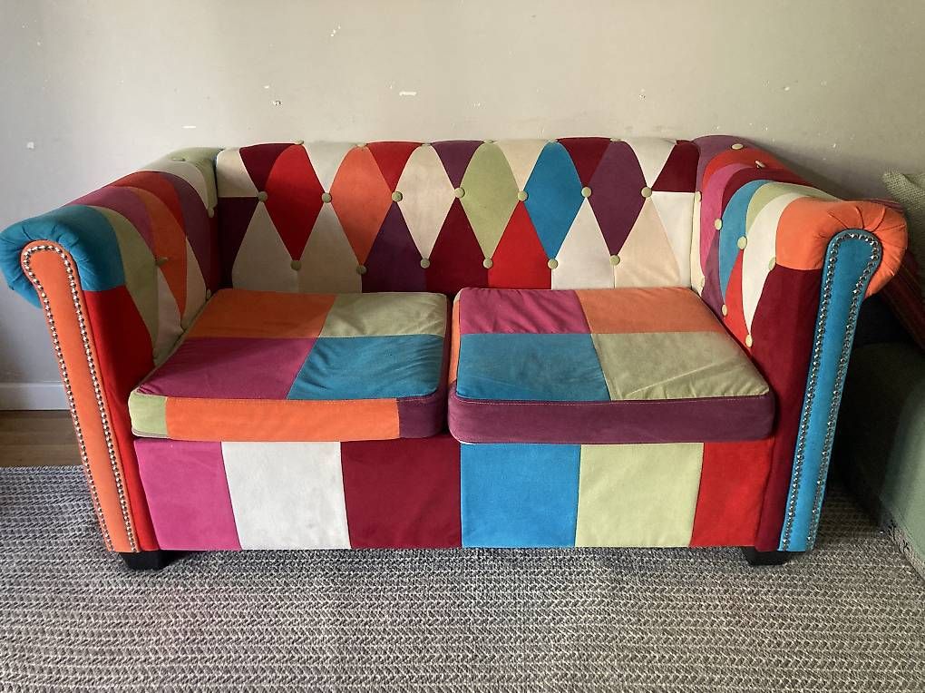 Sofas: Buntes Patchwork-Kindersofa – Gebraucht aus basel von Tube7 2