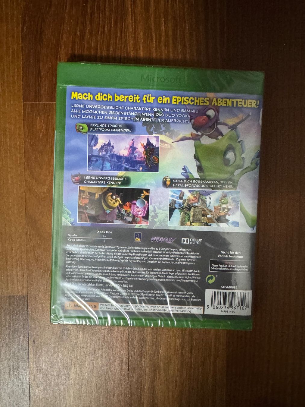Microsoft Giochi: Yooka-Laylee nagelneu sealed – Nuovo e nell'imballaggio originale da Abtwil SG venduto da Mluuser 1