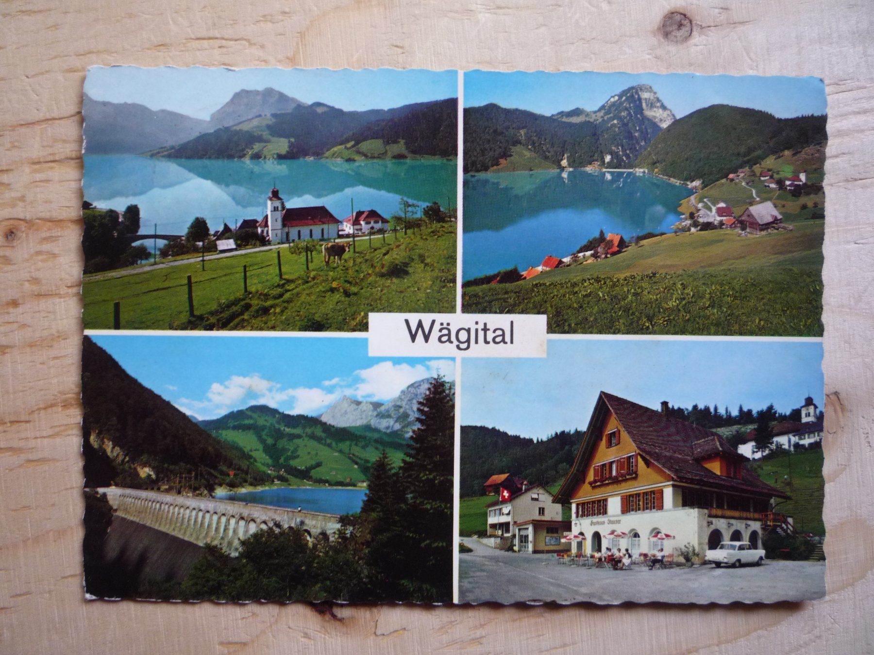 Cartoline postali: Wägital, 15.IX.65 – Usato da Rieden SG venduto da Brockehuesli