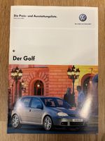VW Golf Prospekt Preisliste Januar 2006