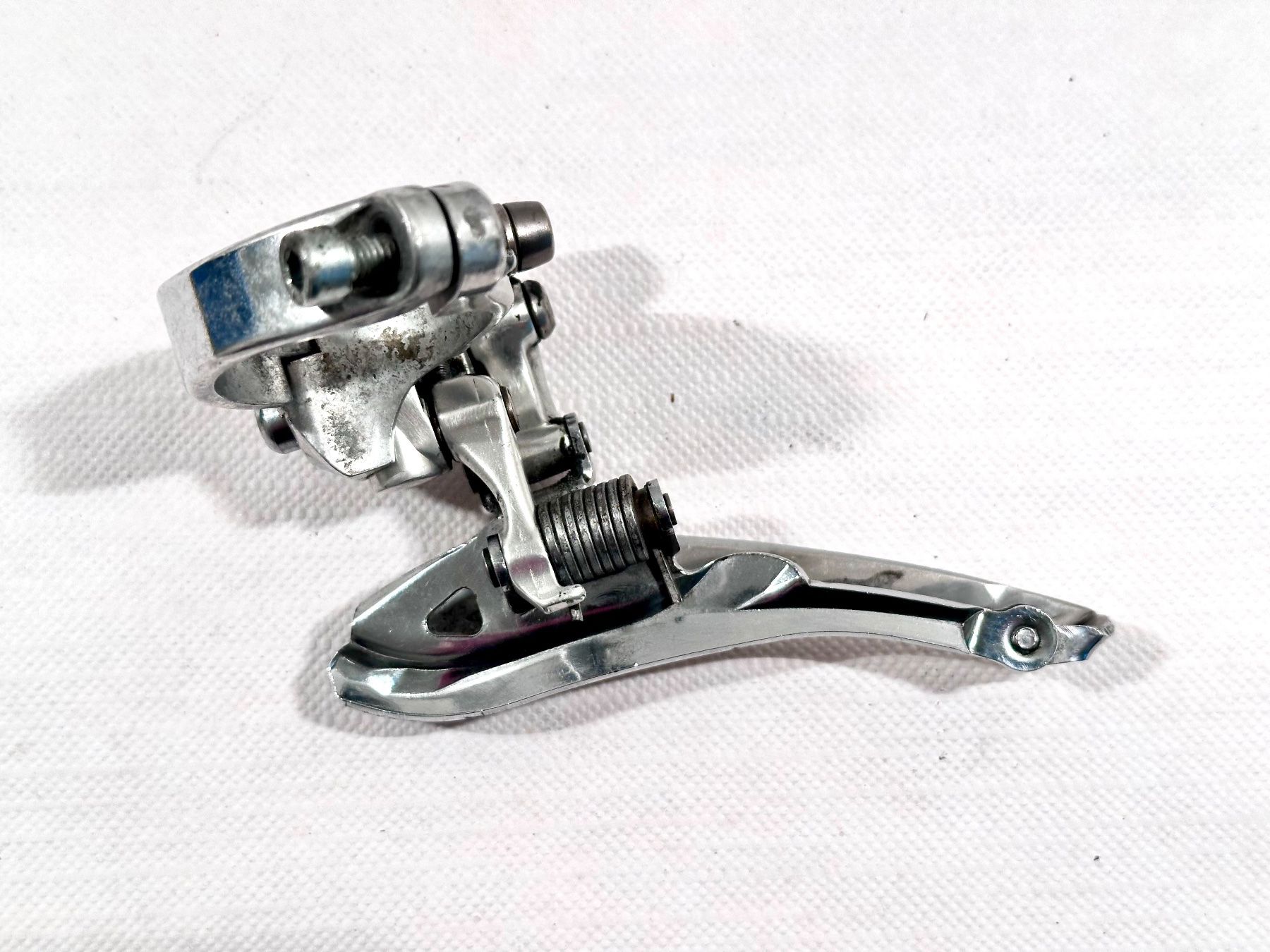 Campagnolo Ersatzteile: Campagnolo Front Derailleur Umwerfer + Schelle 1 3/8" – Gebraucht aus Luzern von bikeandbeltcom 3