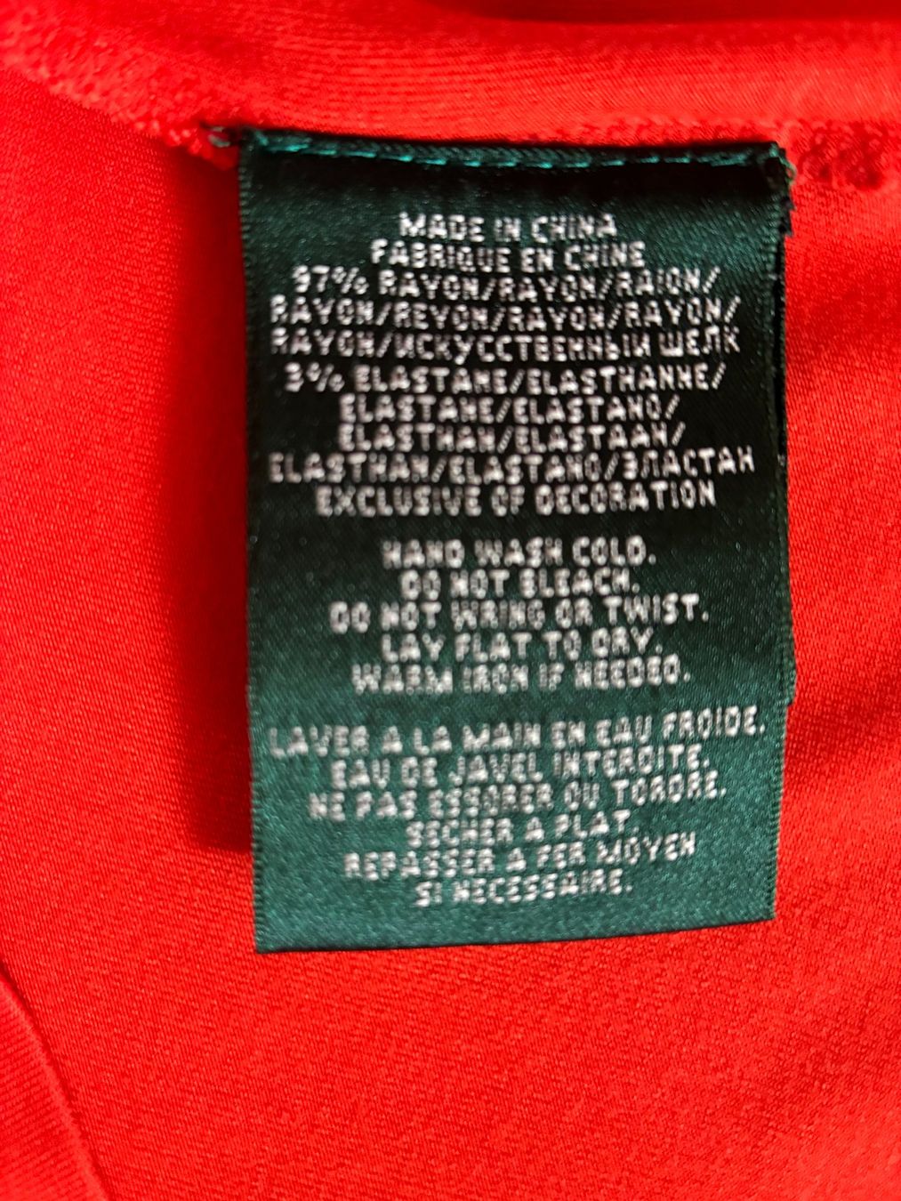 Ralph Lauren Camicette: Ärmellose Bluse von RALPH LAUREN – Usato da Ringgenberg BE venduto da ziggythecat 3