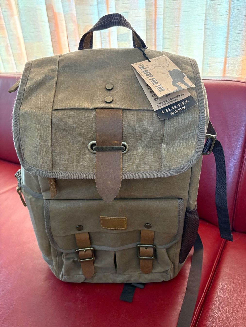 Rucksäcke: Neuer, robuster Rucksack aus Canvas – Neu und originalverpackt aus Oberweningen von Gerini