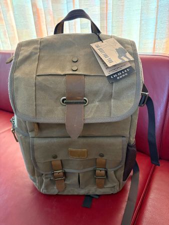 Neuer, robuster Rucksack aus Canvas