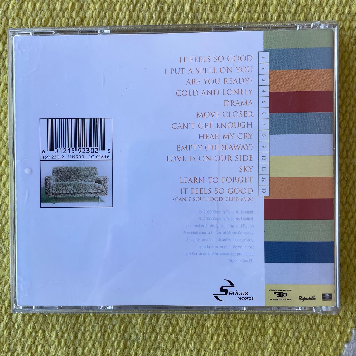 CD: SONIQUE-HEAR MY CRY – Usato da Rorschacherberg venduto da CD-Roli 1