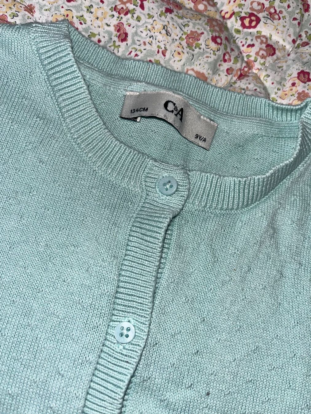 C&A Altro abbigliamento per bambina: Mint green cardigan 9years/134cm – Nuovo (secondo la descrizione) da Genève venduto da dmt_y25y 1