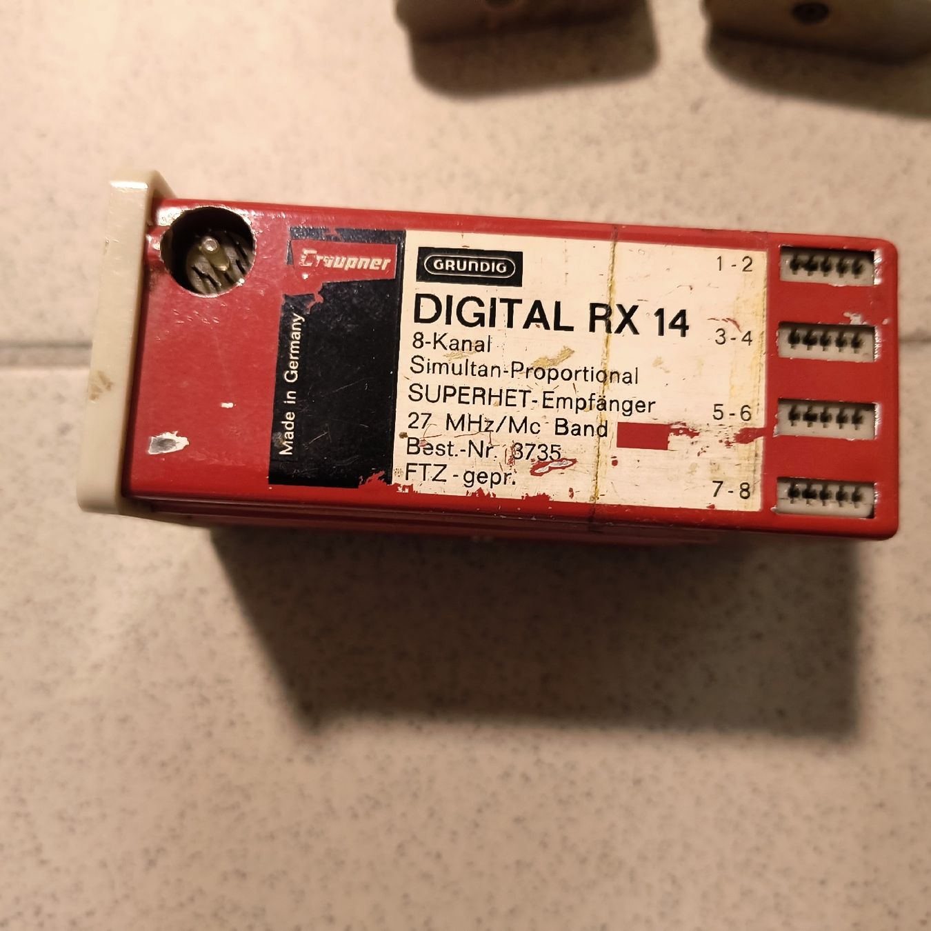 Graupner RC Modellbau: radiocommande vintage graupner  – Defekt aus Saubraz von fanf 5
